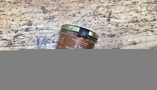 Terrine canard ail noir 90gr