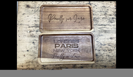 Plateau acacia 10,5x19cm