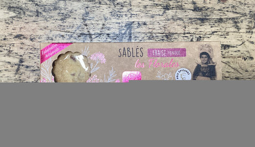 Sablés fraise fenouil 120gr