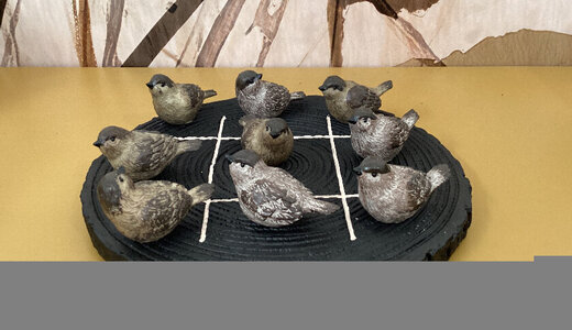 Version oiseau tic tac toe