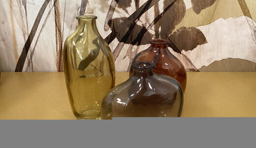 Vase en verre lief