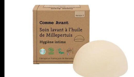 Soin lavant intime solide-COMME AVANT