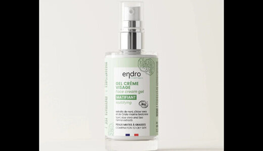 Gel crème visage matifiant Endro