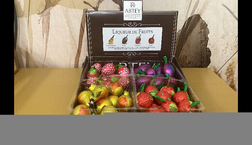 Fruit chocolat noir liqueur 10gr