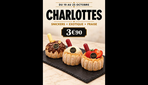 Charlotte à 3€90