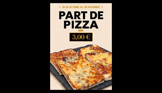 PIZZA À 3€