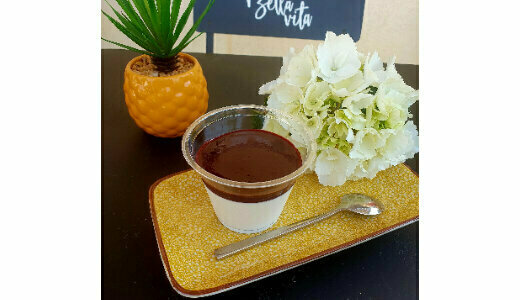 Panna cotta coulis