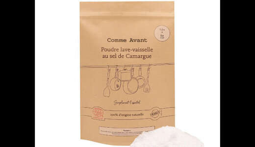 1,5kg Poudre lave-vaisselle au sel de Camargue - Version 2