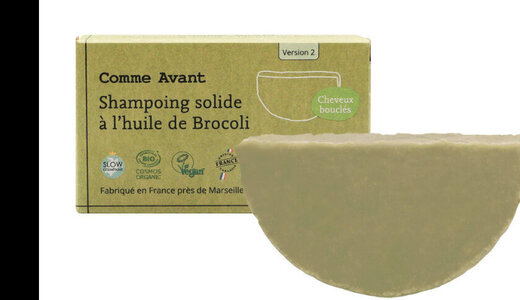 Shampoing solide cheveux bouclés COMME AVANT