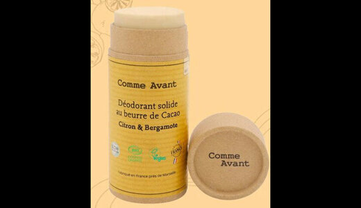 Déodorant solide Citron & Bergamote COMME AVANT