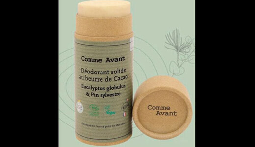 Déodorant solide Eucalyptus & Pin COMME AVANT