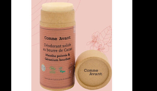 Déodorant solide Géranium & Menthe COMME AVANT