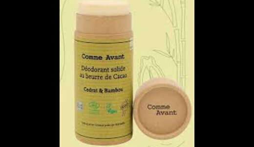 Déodorant solide Cédrat & Bambou COMME AVANT