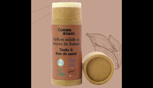 Parfum solide Tonka & Bois de santal COMME AVANT