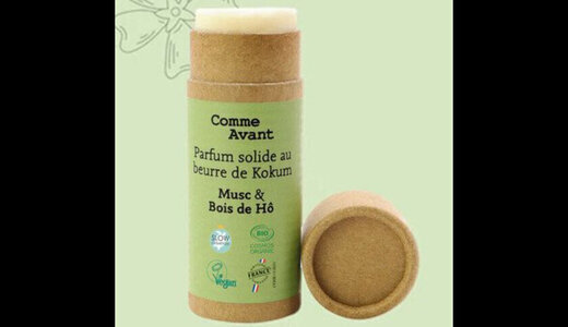 Parfum solide Musc & Bois de Hô COMME AVANT
