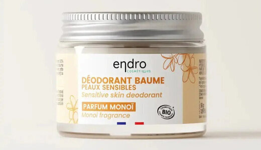 Déodorant Peaux sensibles Monoï ENDRO