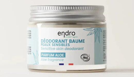 Déodorant Peaux sensibles Aloë ENDRO