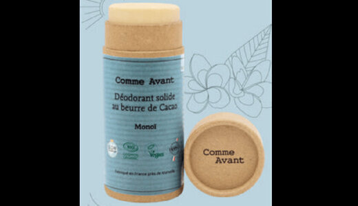 Déodorant solide Monoï COMME AVANT
