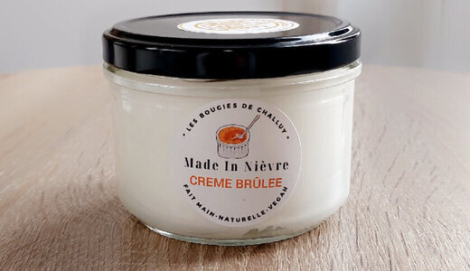 Bougie Crème brûlée