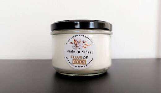 Bougie Fleur de coton
