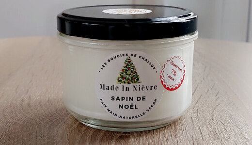 Bougie Sapin de Noël