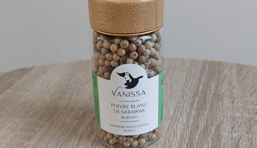 Poivre blanc de Sarawak IGP - Bornéo