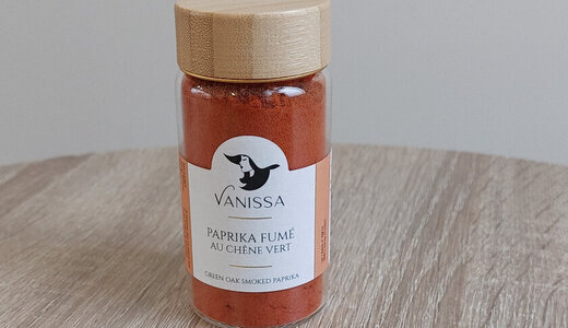 Paprika fumé au chêne vert