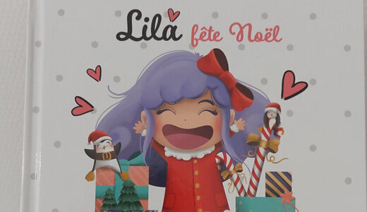 Lila fête Noël