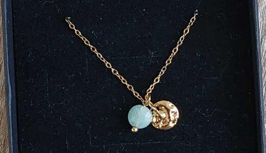 Collier en acier inoxydable de jade