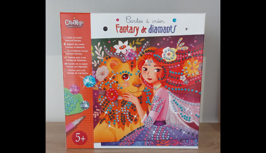 Cartes à créer "Fantasy de diamants"