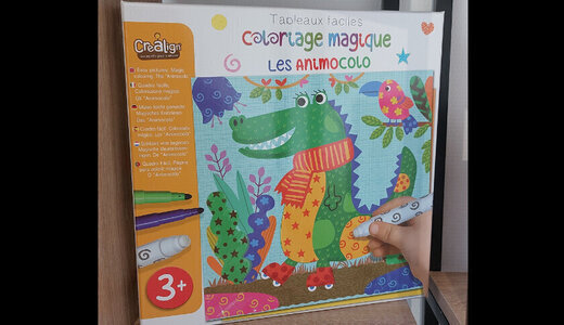 Coloriage magique "Les amicolo"