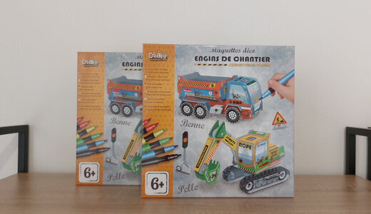 Maquettes "Engins de chantier"