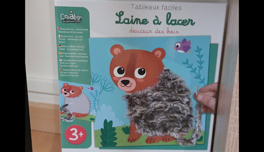 Laine à lacer "Douceur des bois"