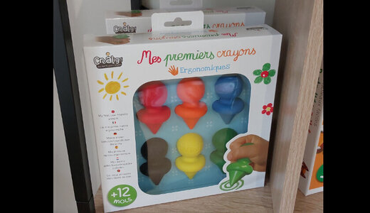 Coffret "Mes premiers crayons x6