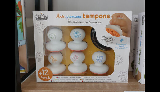 Coffret "Mes premiers tampons Savane