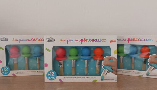 Coffret "Mes premiers pinceaux"
