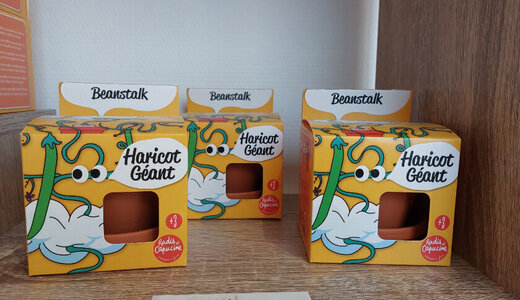 Pot Terre - Haricot géant