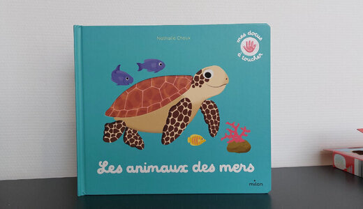 Livre à toucher - Les animaux des mers