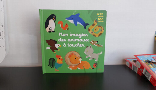 Livre à toucher - Mon grand imagier des animaux