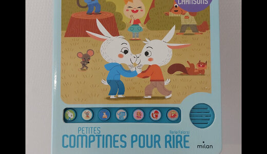 Livre sonore - Petites comptines pour rire