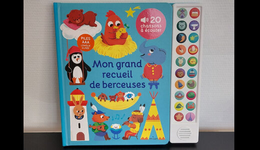 Livre sonore - Mon premier recueil de berceuses