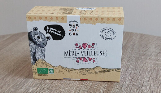 Biscuits message - Mère veilleuse