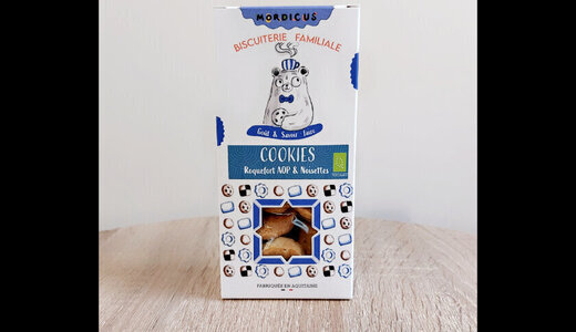 Cookie Roquefort AOP & noisettes