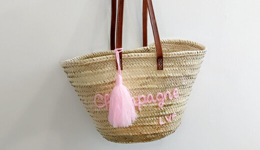 Panier Champagne (rose)
