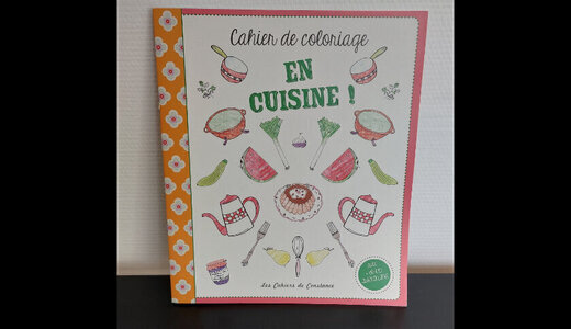 Cahier de coloriage "En cuisine"