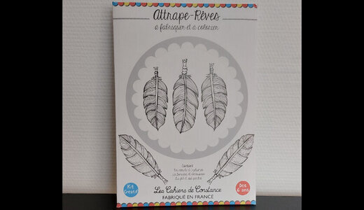 Kit Attrape-rêves à colorier et à fabriquer