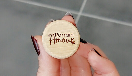 Bouchon Parrain d'amour