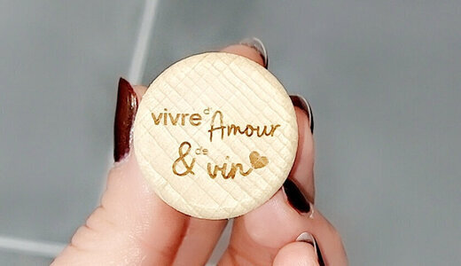 Bouchon Vivre d'amour et de vin