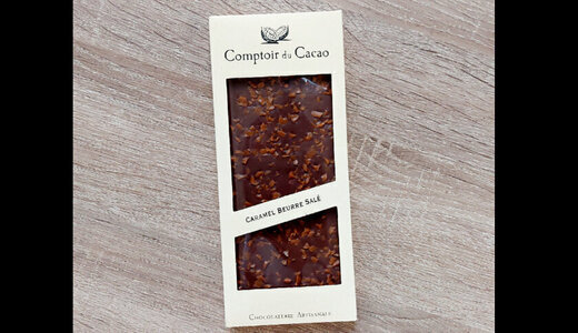 Tablette Caramel beurre salé lait 90g