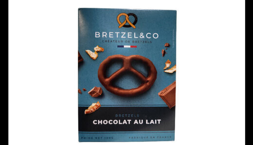 Bretzel chocolat lait